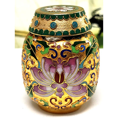 CLOISONNE BOX21 2"X3"